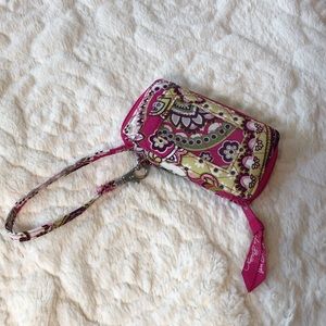 NWOT Vera Bradley Paisley Wristlet Wallet